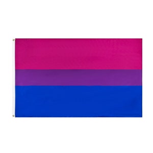 Bisexuell flagga | HBTQ-flagga | regnbågsflagga | 3x5 HBTQ-flagga | Gay Pride-flagga | jämställdhetsflagga | Gay Pride | bisexuell | bisexuell flagga | | Gay Pride