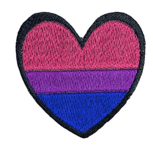 Lovely Bisexual patch| bisexual pride| bisexual flag | bisexualpride flag | bisexual pin | bisexuality| lgbt patch | embroidered patch | gay