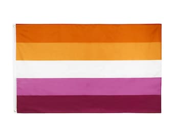 3x5feet Lesbische zonsondergangvlag / Lesbische vlag / LGBT-vlag / gay pride LGBTQ+ / Gay pride-vlag / Lesbische / lesbische zonsondergang trotsvlag / les flag
