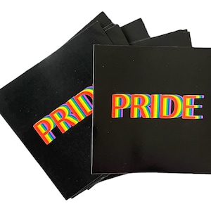10-50 pegatinas de orgullo pc / pegatinas LGBTQ / pegatinas de orgullo gay / pegatinas lgbt / pegatinas de arco iris / bandera lgbt / bandera del orgullo / orgullo gay / gay