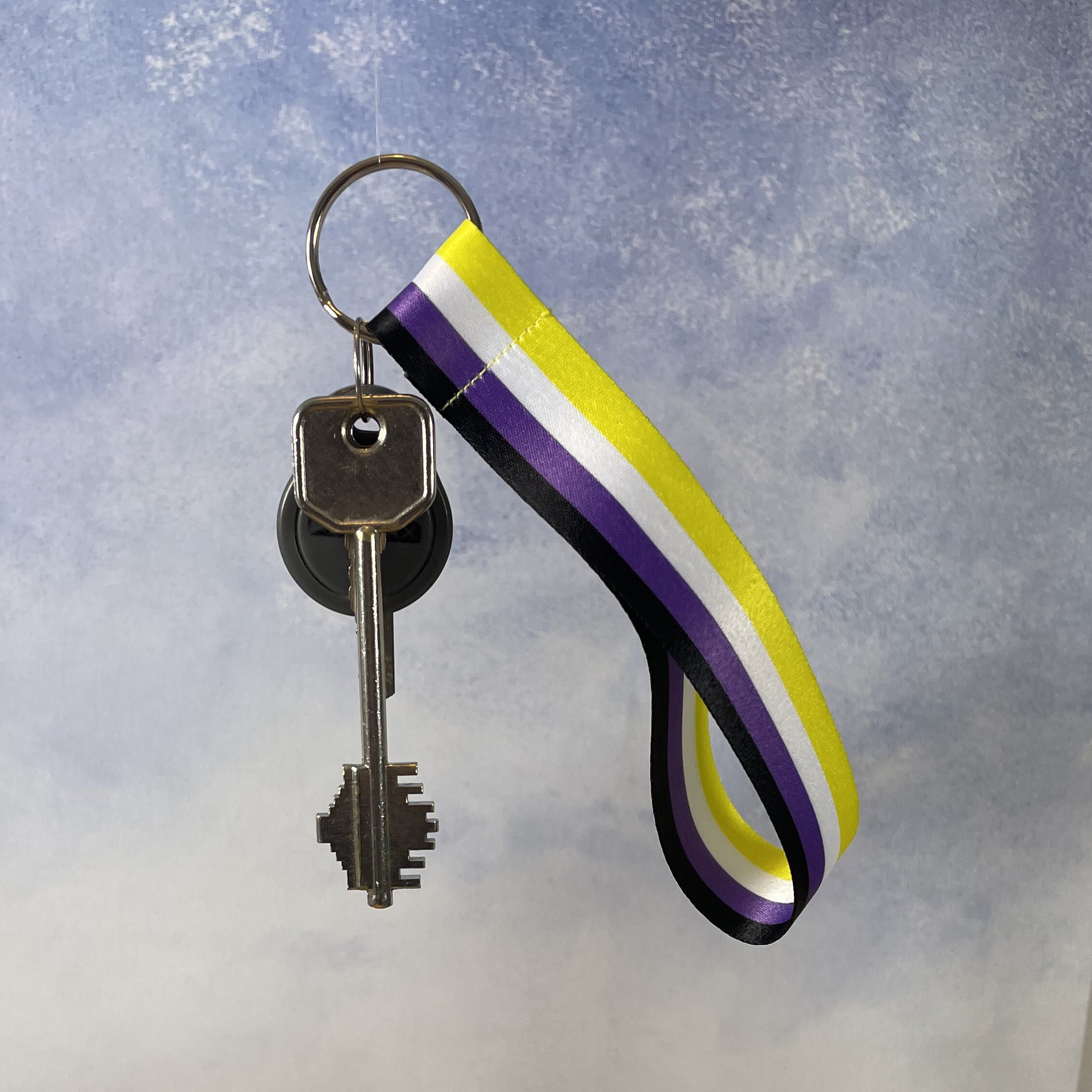 LGBT Keychain Lesbian Keychain, Nonbinary Keychain, Bisexual Keychain ...
