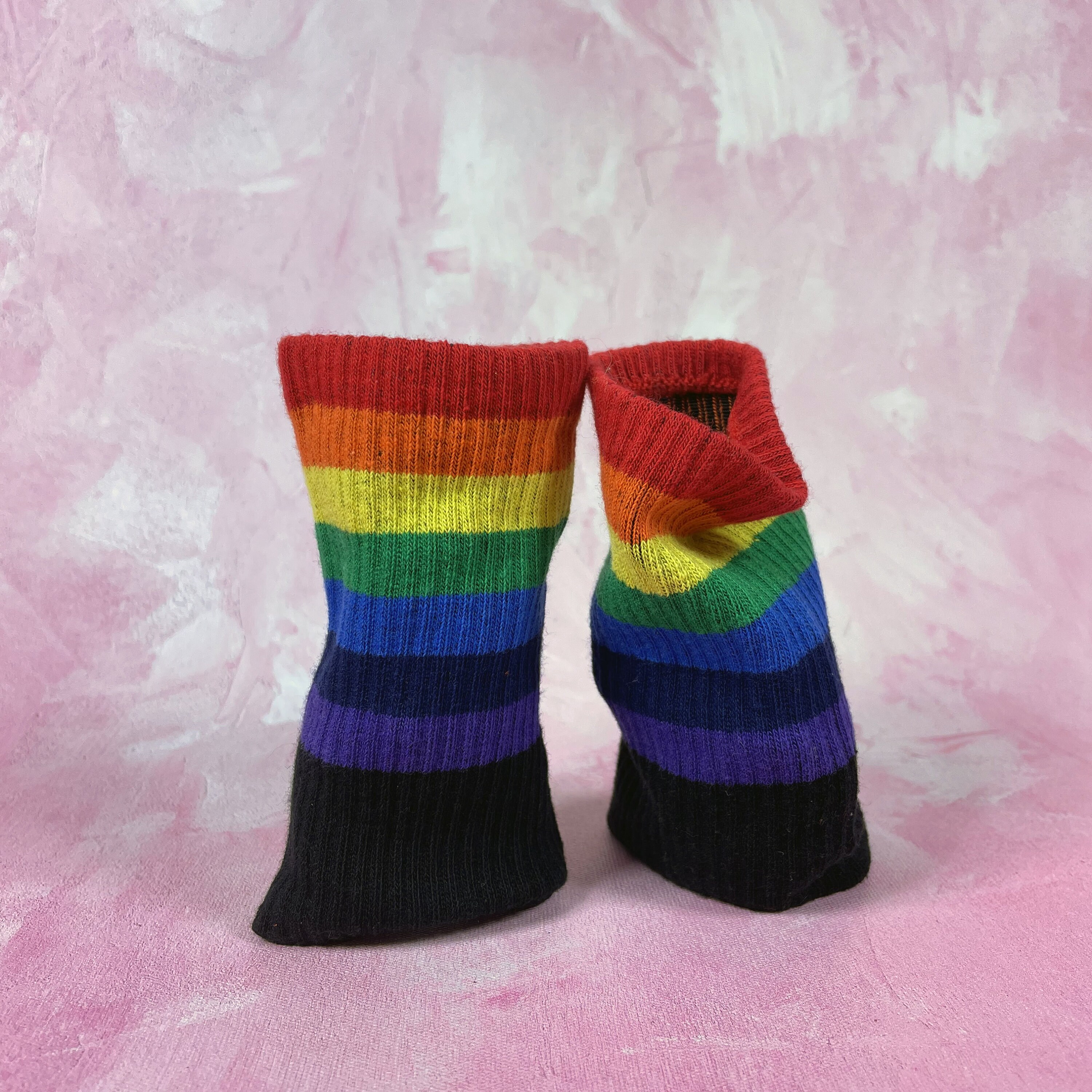 Wesiti 4 Pares De Calcetines LGBT Arcoíris A Rayas Hasta El Muslo Para Mujer, Calcetines Altos De Orgullo Colorido Sobre La Rodilla, Regalos Para Mujeres, Colores Arcoiris