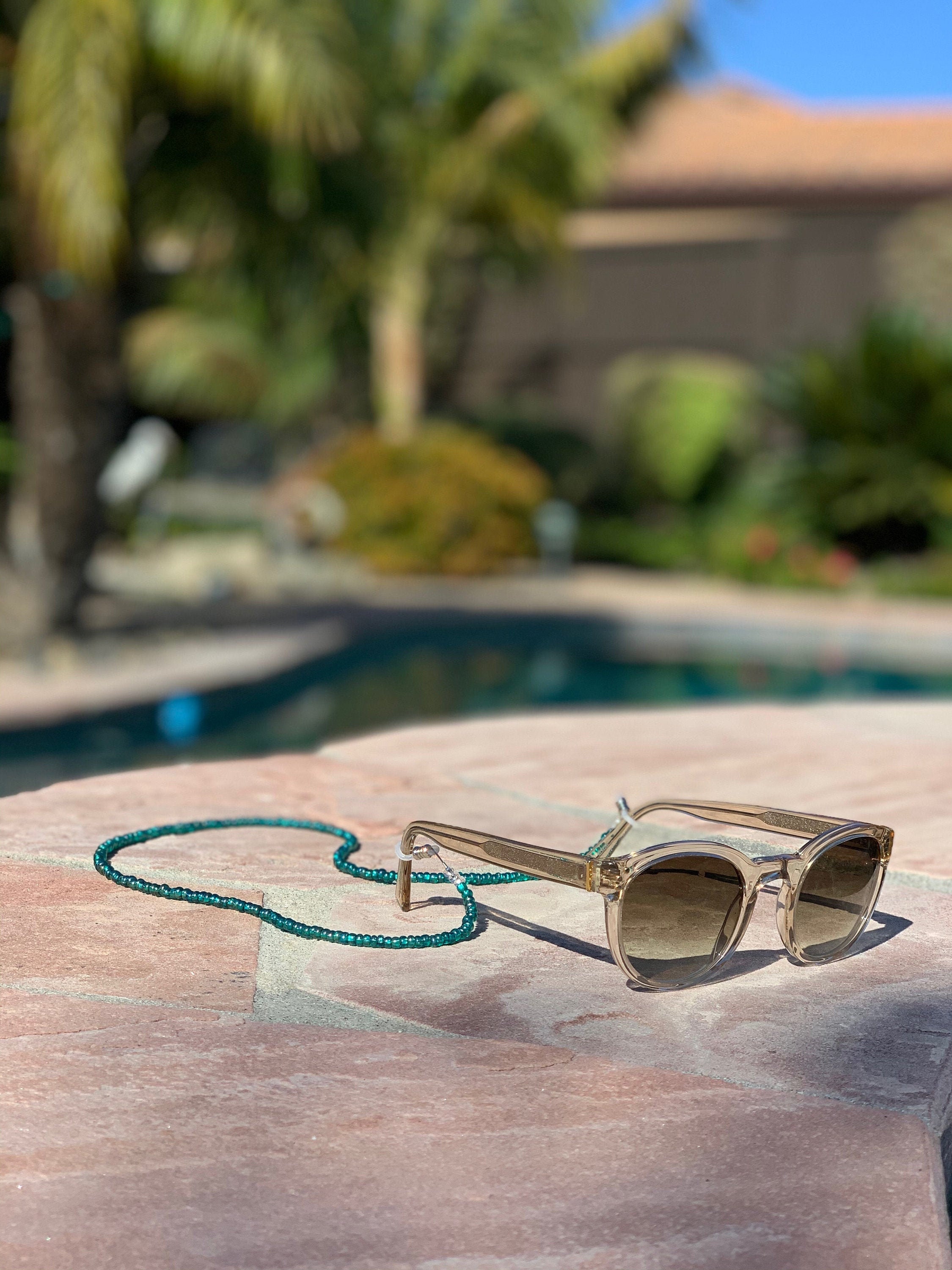 Solid Custom Handmade Beaded Glasses & Sunglasses Etsy