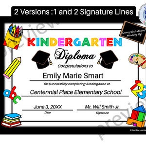 Transitional Kindergarten Certificate Kindergarten Promotion Transitional Kindergarten Certificate Kindergarten Promotion