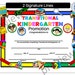 Transitional Kindergarten Certificate Kindergarten Promotion Transitional Kindergarten Certificate Kindergarten Promotion