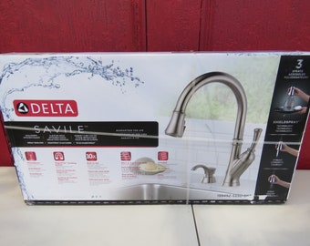 Delta Valdosta 19957zrbsd Dst Kitchen Faucet Venetian Bronze Etsy