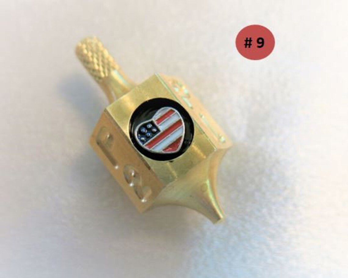 Spinning Top Put & Take Bar Game INLAY model Spinning Etsy