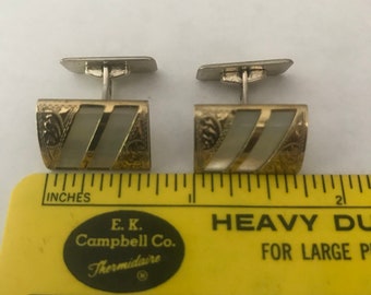 Norwegian gold on silver Cufflinks