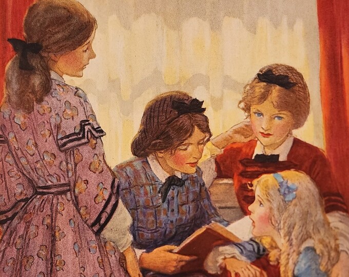 Vintage Children's Print boys and Girls of Etsy