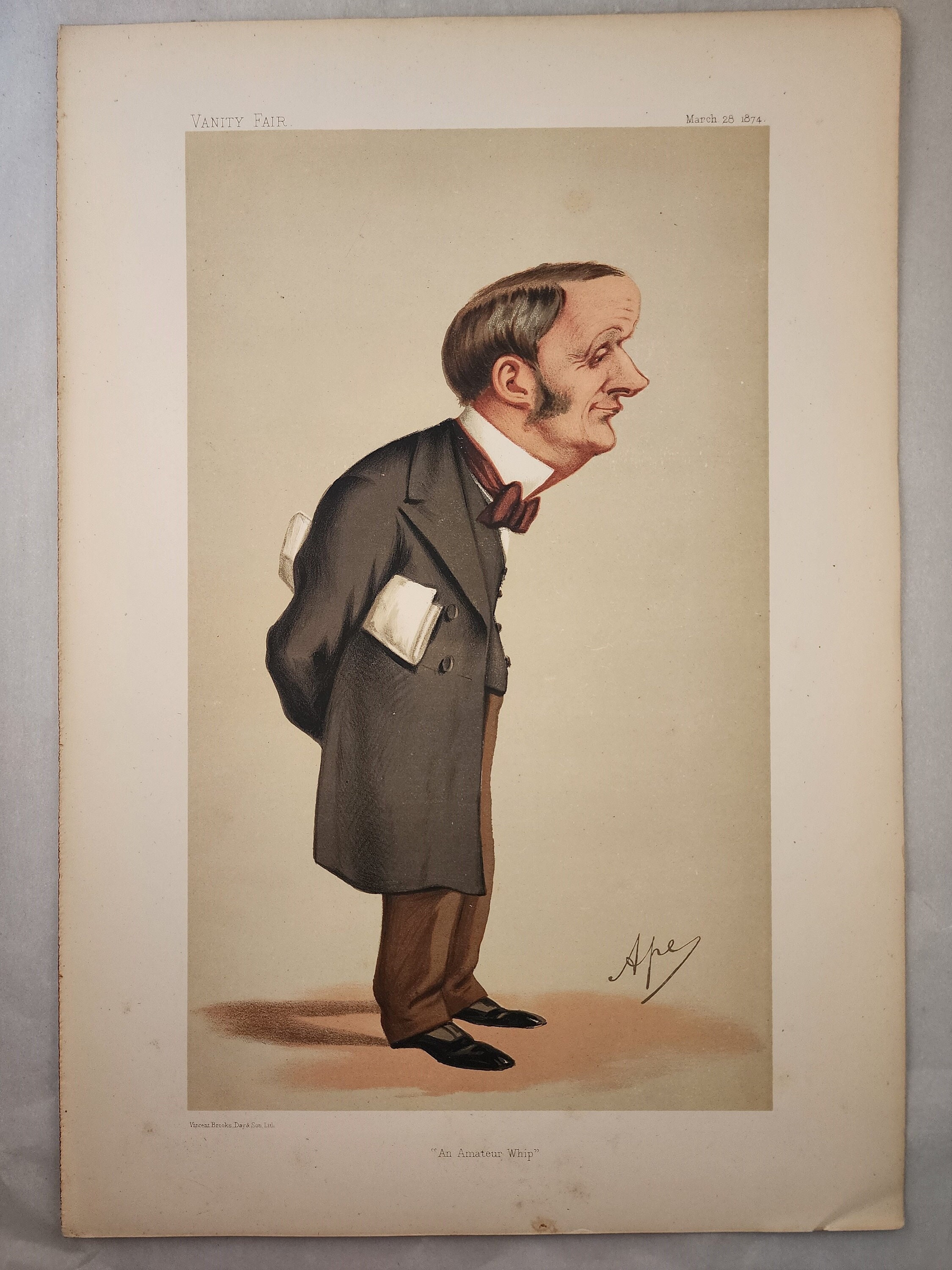Vanity Fair the Statesman - Etsy