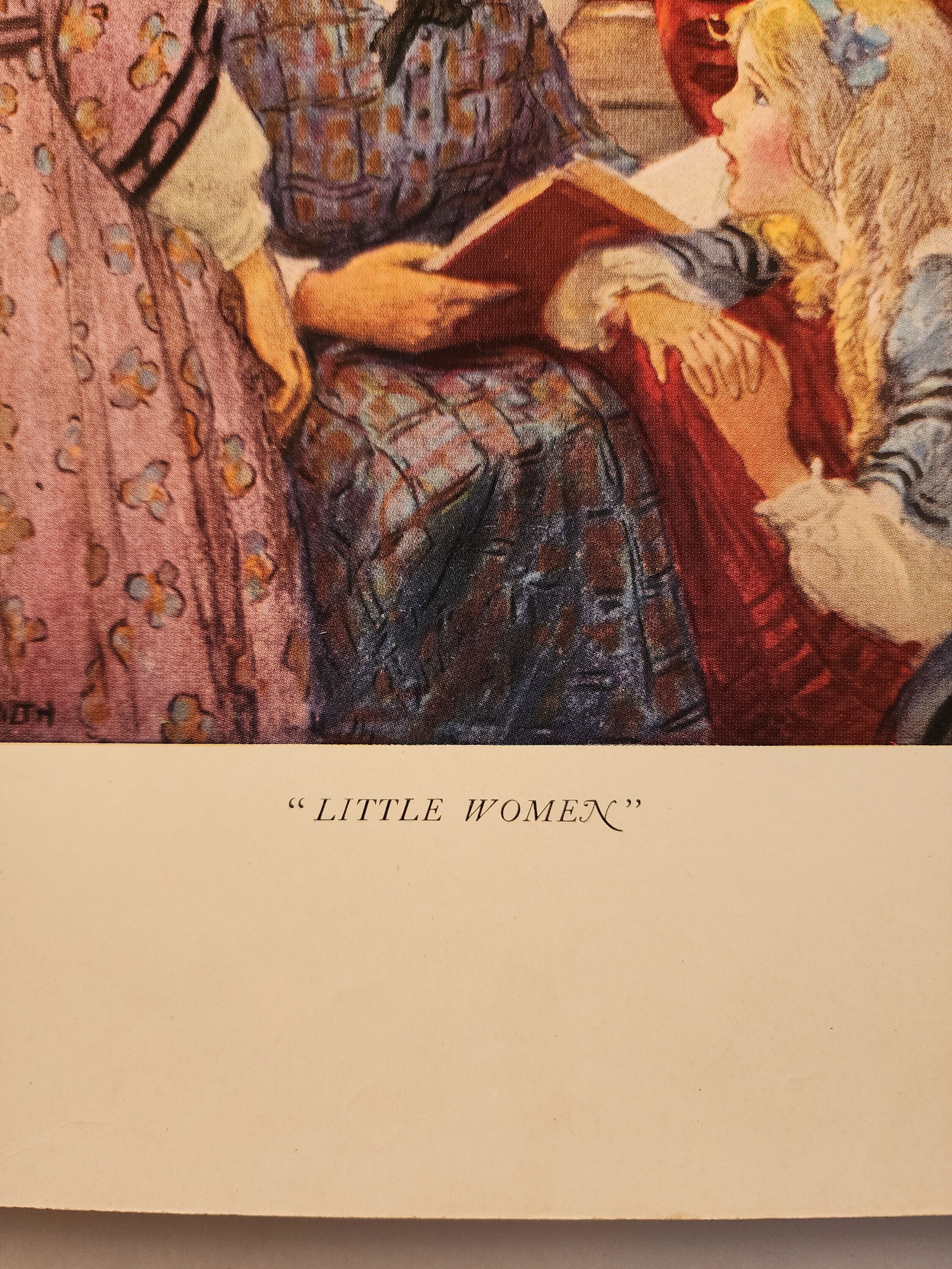 Vintage Children's Print boys and Girls of Etsy