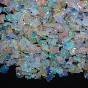 Opal Chips, Opal Slice, Polished Opal slice, Opal Crystal, Welo Opal rough, fire opal chips, Natural Ethiopian, Natural Gemstone, wholesale