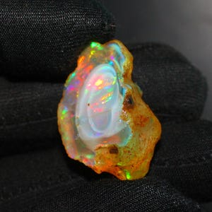 Opal Raw Crystal, Natural Opal Rough, Welo Fire Opal Raw, Loose Opal Rough, Ethiopian Opal Raw, Jewelry Making Opal Raw Specimen, 29.45 Cts