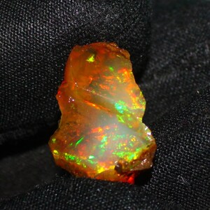 Opal Raw Crystal, Natural Opal Rough, Welo Fire Opal Raw, Loose Opal Rough, Ethiopian Opal Raw, Jewelry Making Opal Raw Specimen, 10.80 Cts