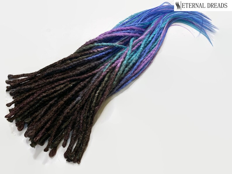 MIX PASTEL set of DREADLOCK extensions. Synthetic custom de or Etsy