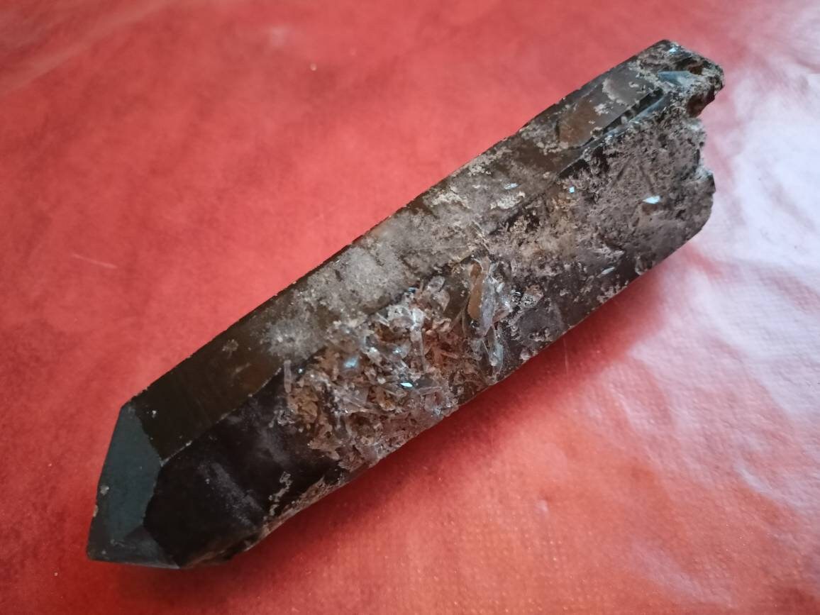 Pointe Naturelle Quartz Morion