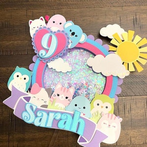 Squishmallows cake topper | Squishmallos birthday decor | Squishmallows party | Squishmallow | Squishmallows party decoration