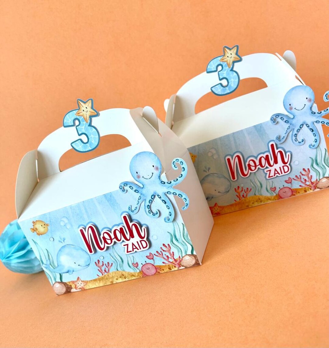 Under the Sea Gable Box Summer Party Favors Under the Sea Party