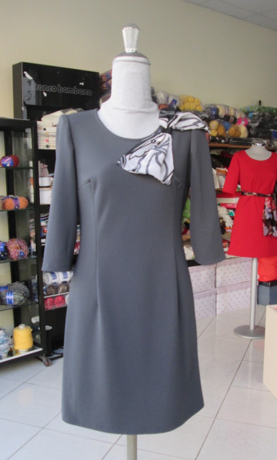 Bon-ton Dress, Perfect Dress for Informal and Formal Events, Elegant Dress,  Tailored Dress, Tailored Dress, Handcrafted Dress - Etsy