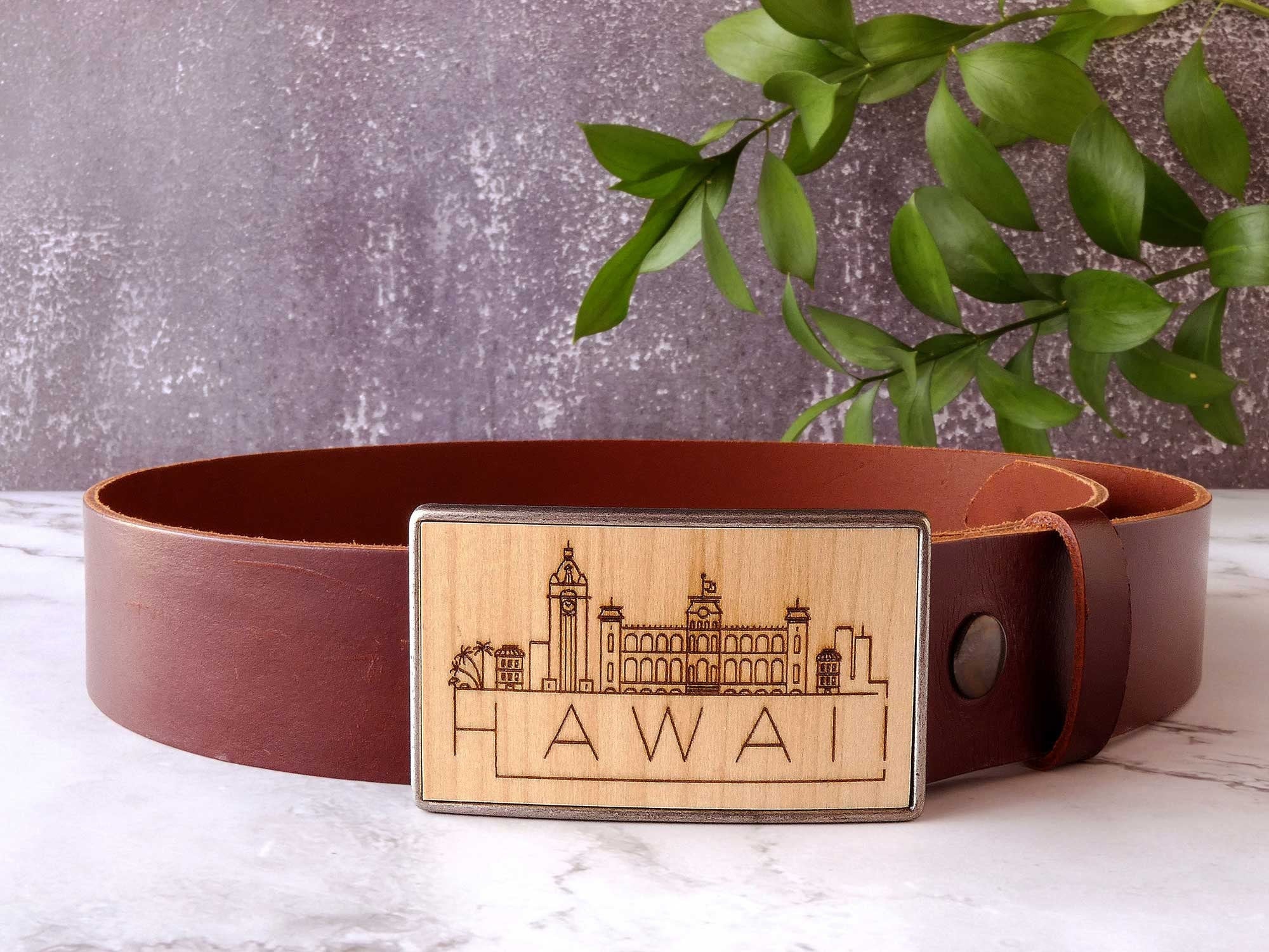 Hawaii belt buckle - Etsy 日本