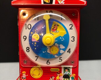 fisher price teaching clock