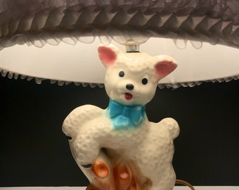 lamb lamp nursery