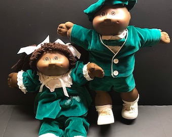 vintage african american cabbage patch doll