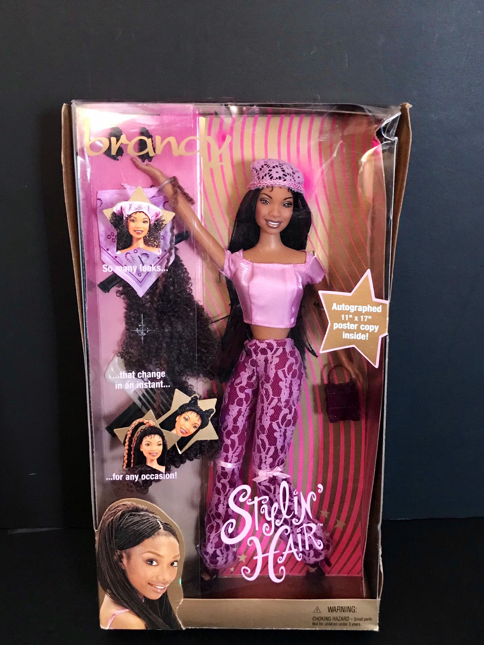 Brandy Norwood Doll Stylin Hair Edition Mattel vintage Etsy
