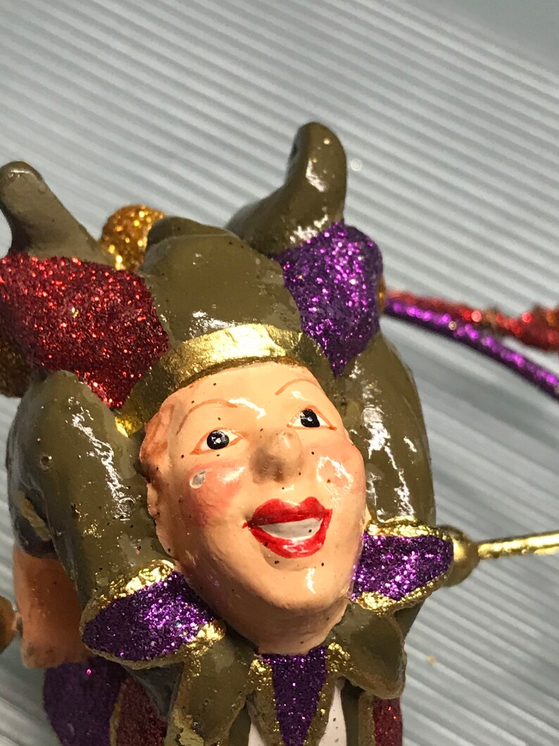 Katherine\u2019s Collection Jester Head ~ Christmas Ornament ~ Holiday Decor