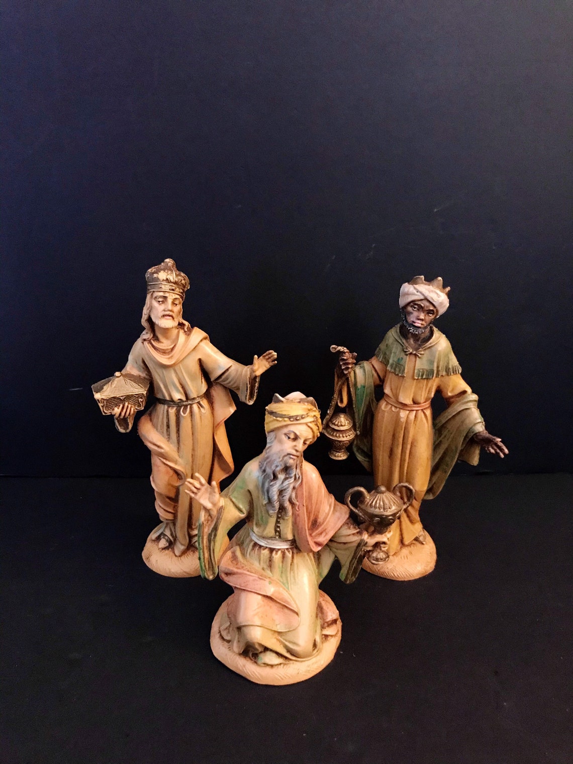 Vintage Fontanini 14 Piece Nativity Scene 5 w/ Stable Etsy