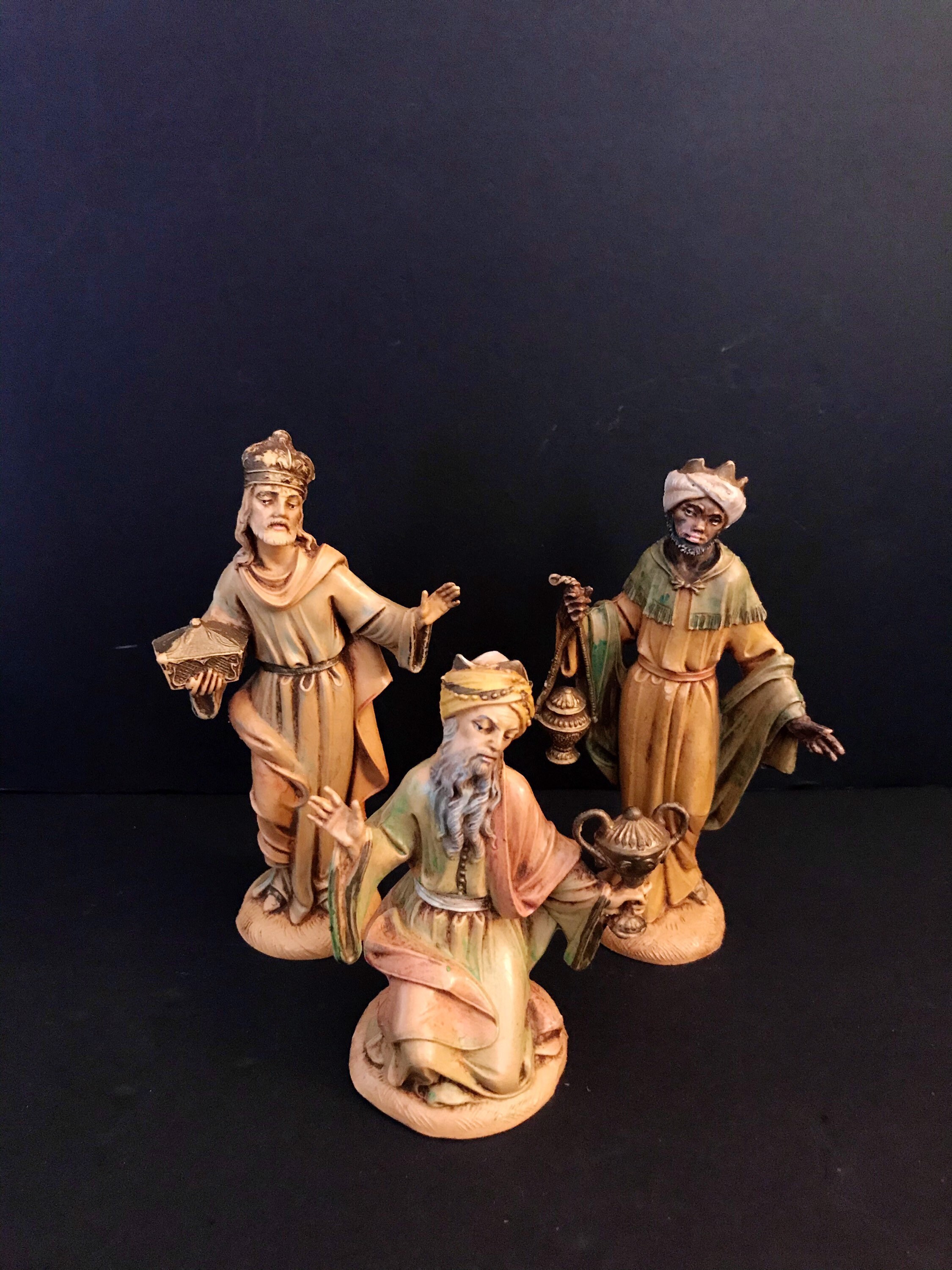 Vintage Fontanini 14 Piece Nativity Scene 5 w/ Stable Etsy
