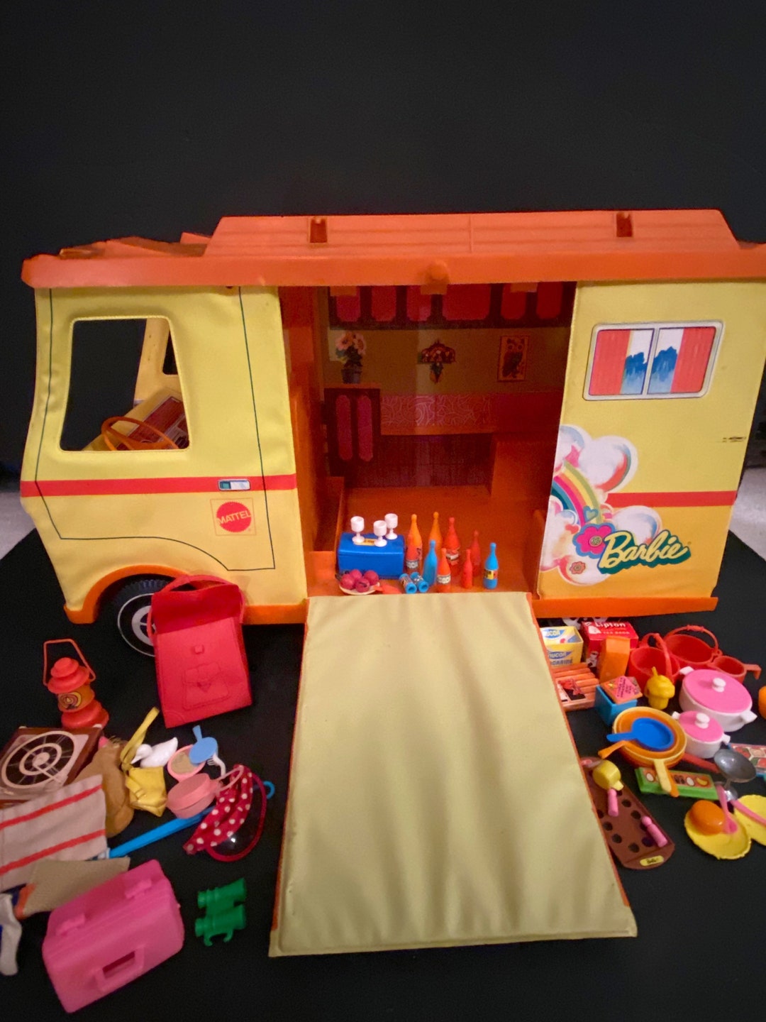 Vintage Barbie Country Camper Van Lot Mattel 1970s Barbie - Etsy