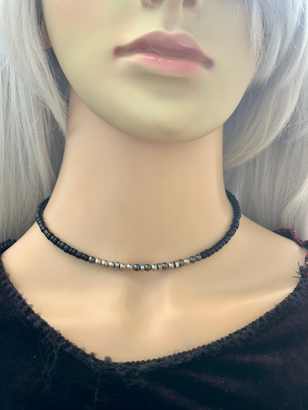 Morse Code Submissive Collar Bunny Sub Necklace Discreet BDSM Jewellery