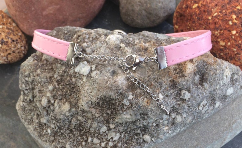 Pet Play Collar 12mm Faux Leather Collar Submissive Collar Kitten Collar Kitten Choker BDSM Collar O Ring Choker O Ring Collar