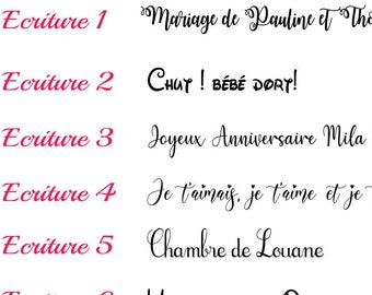 Sticker Citation Etsy