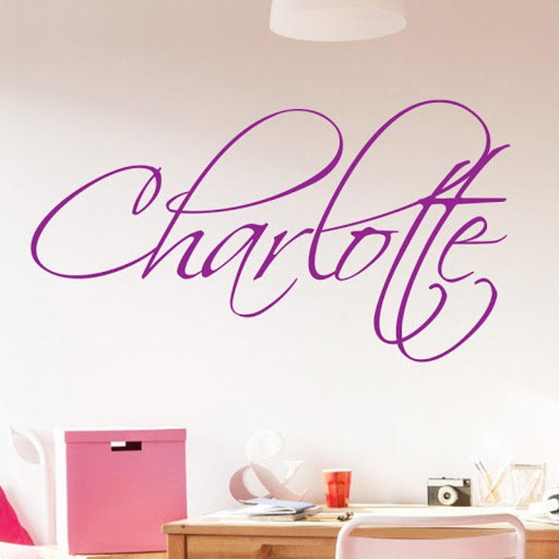 Stickers prénom enfant ou mot personnalisé autocollant couleur Etsy