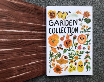 24 postcards Book - Garden Collection