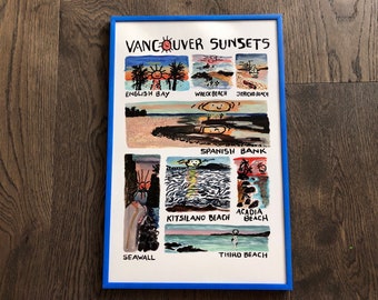 Vancouver Sunsets BIG Posters / 11x17 Poster/ Art Print