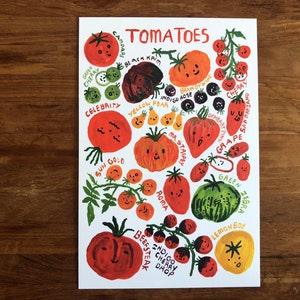 Tomatoes Mini Posters /6x9 Poster/ Art Print/ Super Premium paper 32pt/Impressively thick