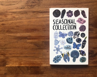 24 postcards Book - Seasonal Collection
