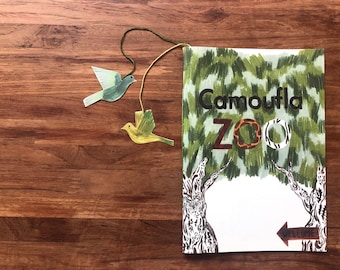 Camoufla Zoo A5 Art Book Zine