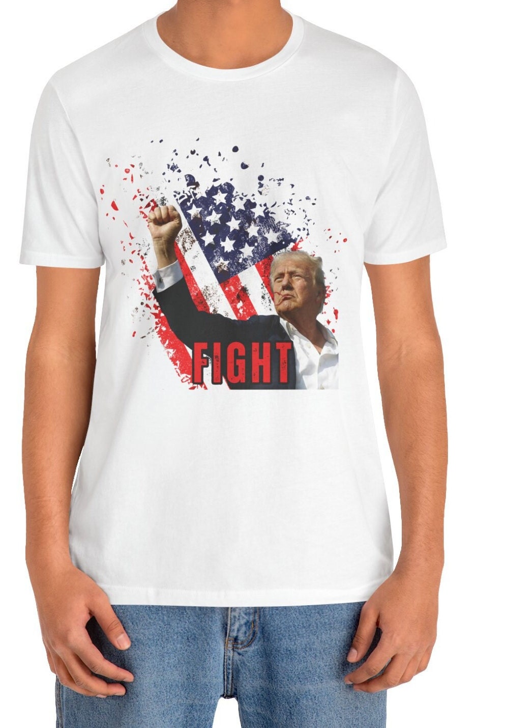 Fight Donald Trump Shirt Republican Convention Trump Fight T-shirt Trump Fight Tshirt I Stand With Trump  Donald Trump T-Shirt Trump Shirt