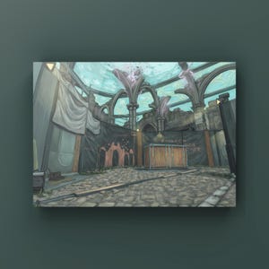 Valorant parel olieverfschilderij Art Print | Dappere gameposter | Valorant-merchandise | Gamingposter | Muurdecoratie videogame | Door MingoArt