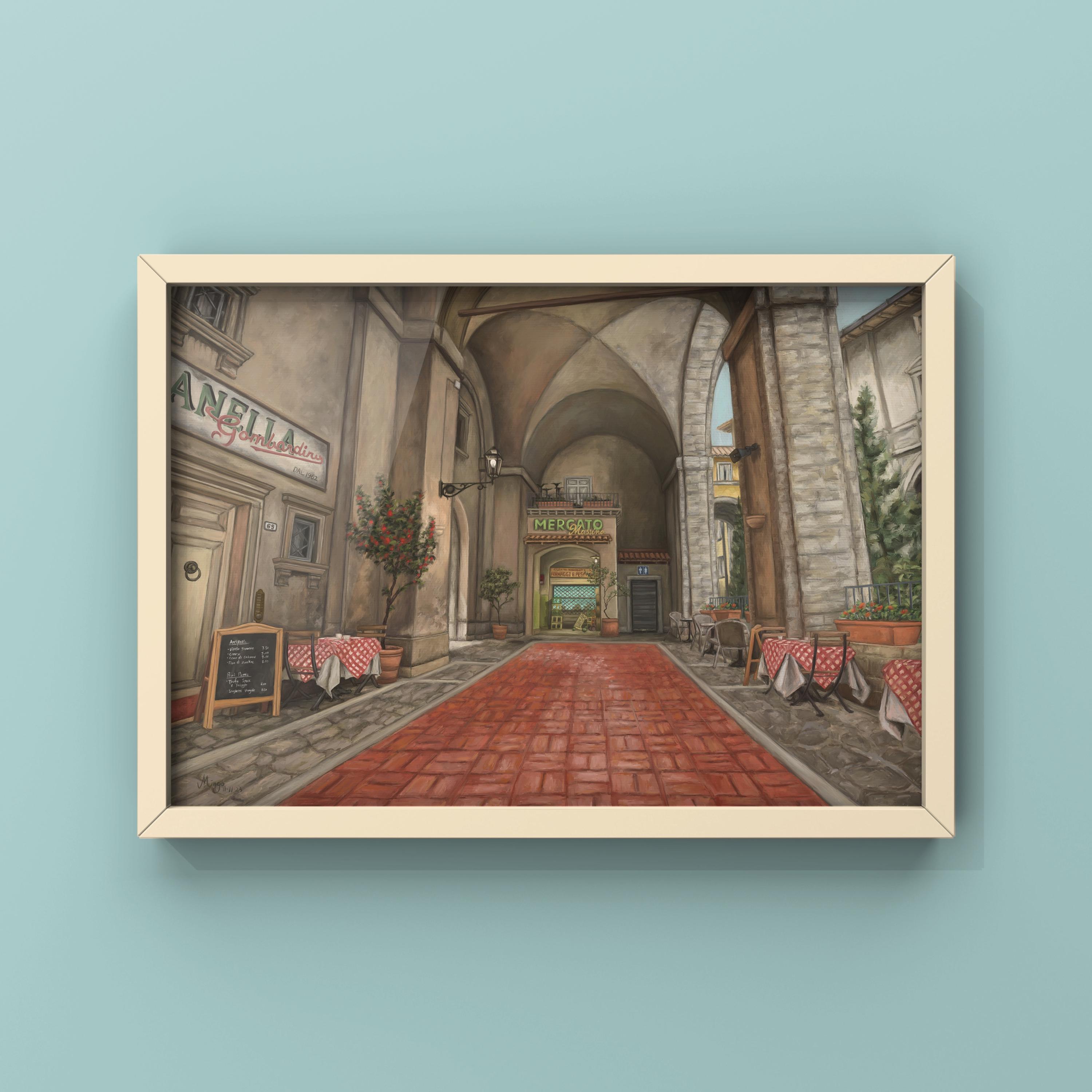 Counter Strike 2 Inferno Landscape Art Print | CSGO Merch | Postcard ...