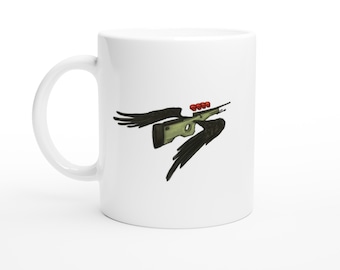 CS2 Coffee Mug Designed by Mingo | Counter Strike Mug | CS2 Merch | CSGO Merch | Counter Strike Gift | Gift for CS Fan | By MingoArt