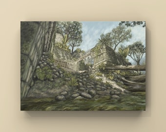 CS2 Antike Landschaft Ölgemälde | CS GO Merch | ZGO Art | CS2 Gaming Poster | Kunstdruck | CounterStrike Kunst | Von MingoArt