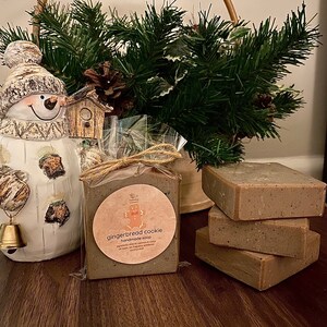 Gingerbread Cookie Handmade Soap