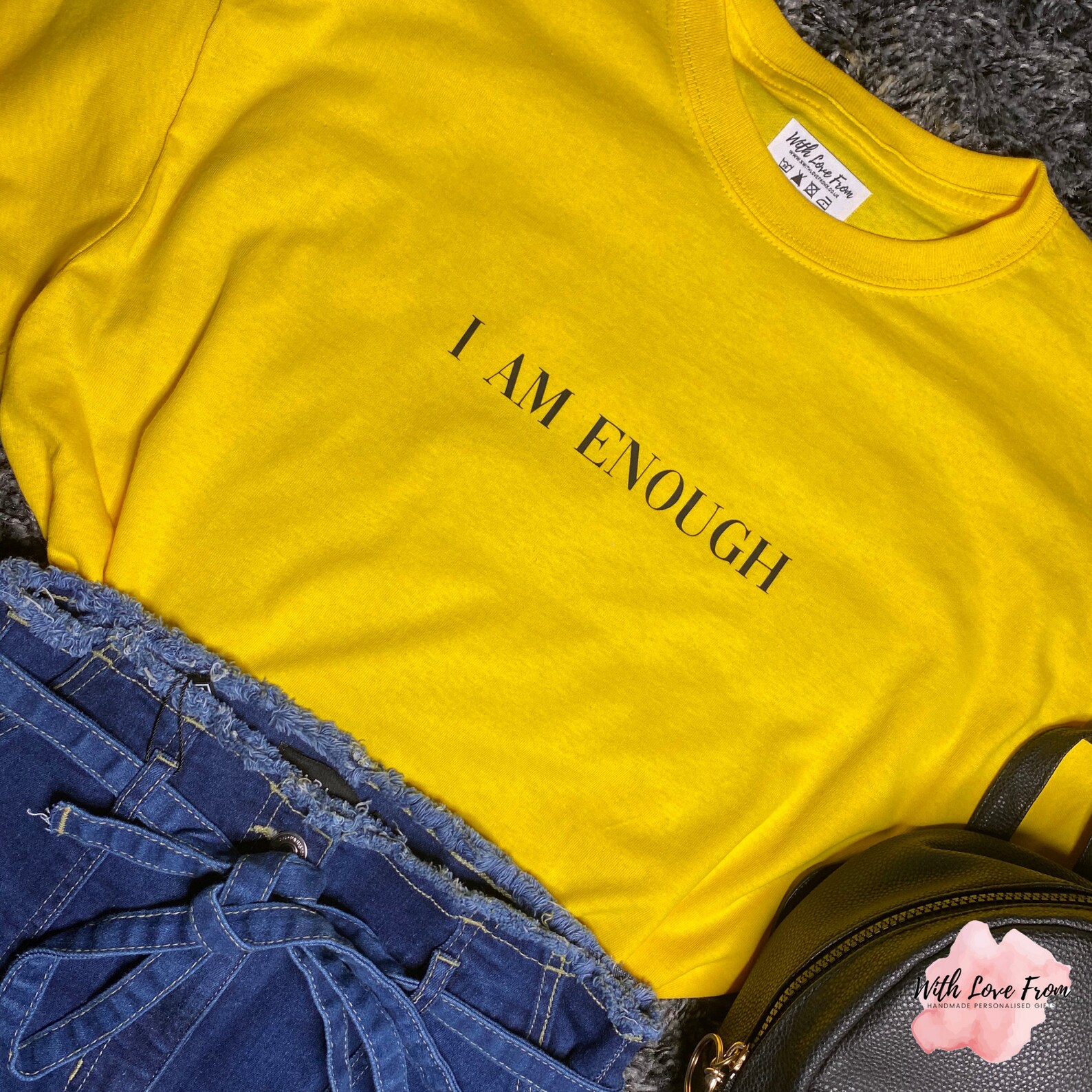 I Am Enough TShirt Motivational TShirt Self Love Etsy I Am Enough TShirt Motivational TShirt Self Love Etsy