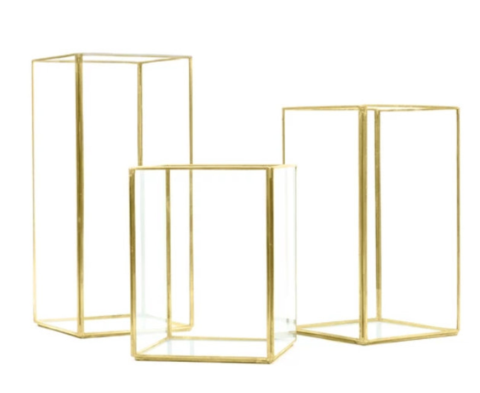 Geometric Hurricane Candle Holder Wedding Centerpiece Etsy