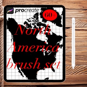 Procreate 用北米ブラシセット